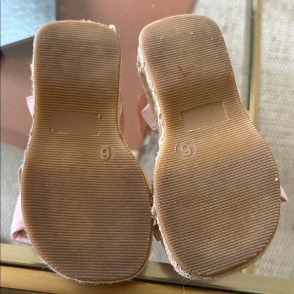Bass Pink Kids Sandals with Bow Accent - Picture 5 of 5